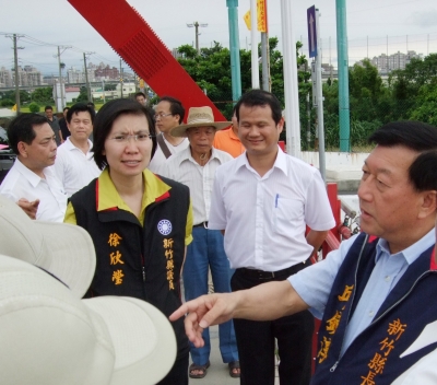 2010-07-12 豆子埔溪水利橋道路拓寬工程會勘